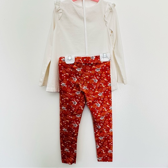 🌸3/$12 🍂🍁 Very cute autumn set, size 4T in excellent condition - Picture 9 of 13